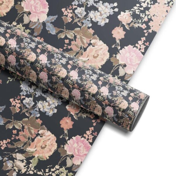 Dekorfolie Möbelfolie Vintage Blumen – Bild 2