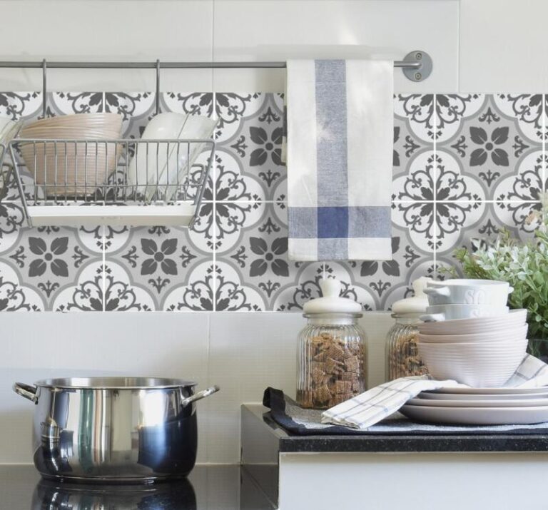 Fliesenaufkleber für Küche und Bad - Marokkanisch Floral – Bild 2