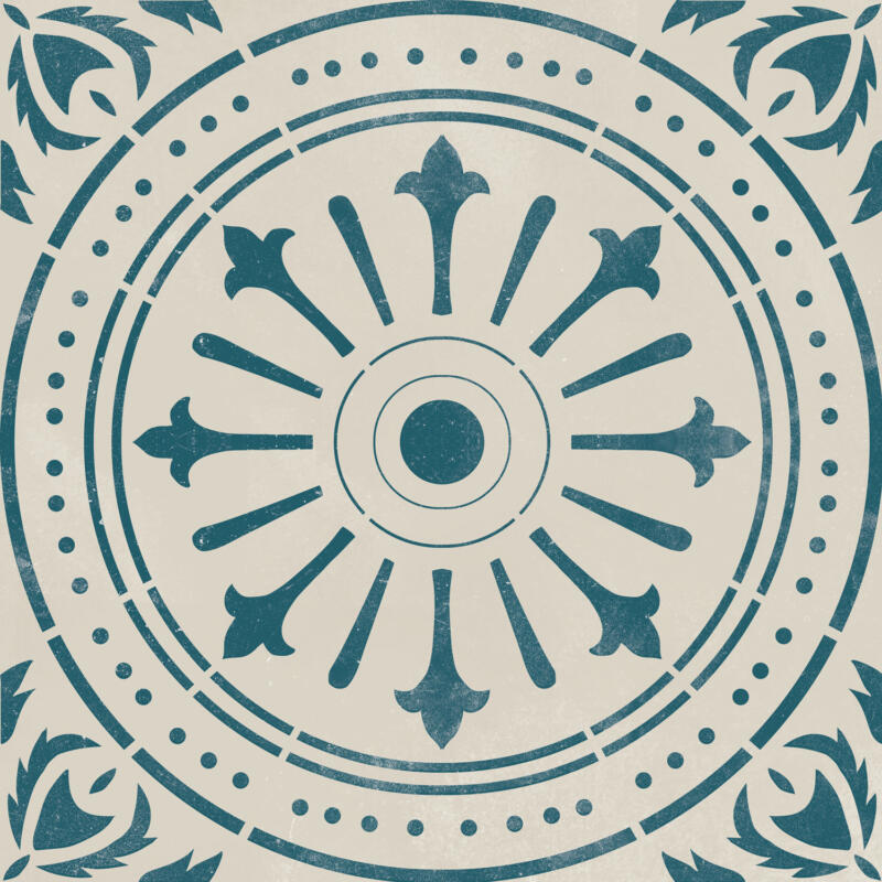 Fliesenaufkleber für Küche und Badezimmer - Portugiesisch Porto Vintage Look