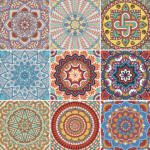 Fliesenaufkleber Mandala