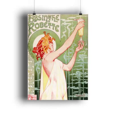 Absinthe Robette - DIN A1 Poster (hochformat)-3