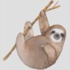 Wandbild Kunstdruck Aquarell Faultier Sloth