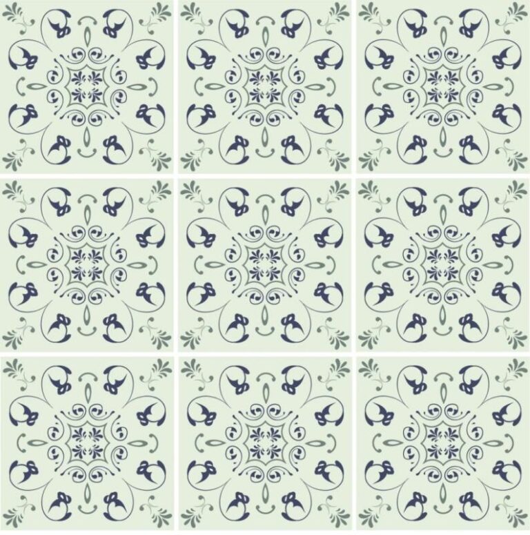 Fliesenaufkleber für Bad und Küche - Floral - Cafe Paris – Bild 3