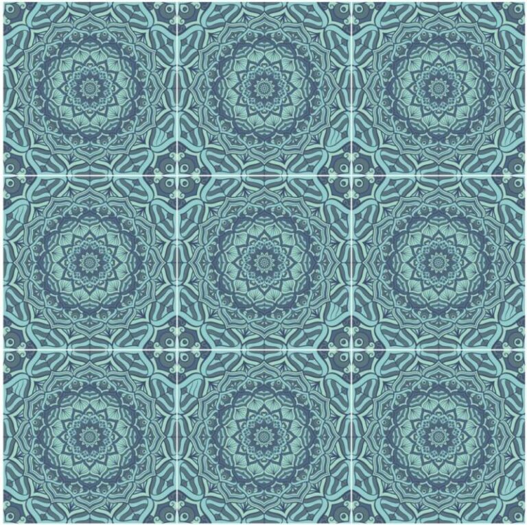 Fliesenaufkleber für Bad und Küche - Mandala - Indian Nights – Bild 3