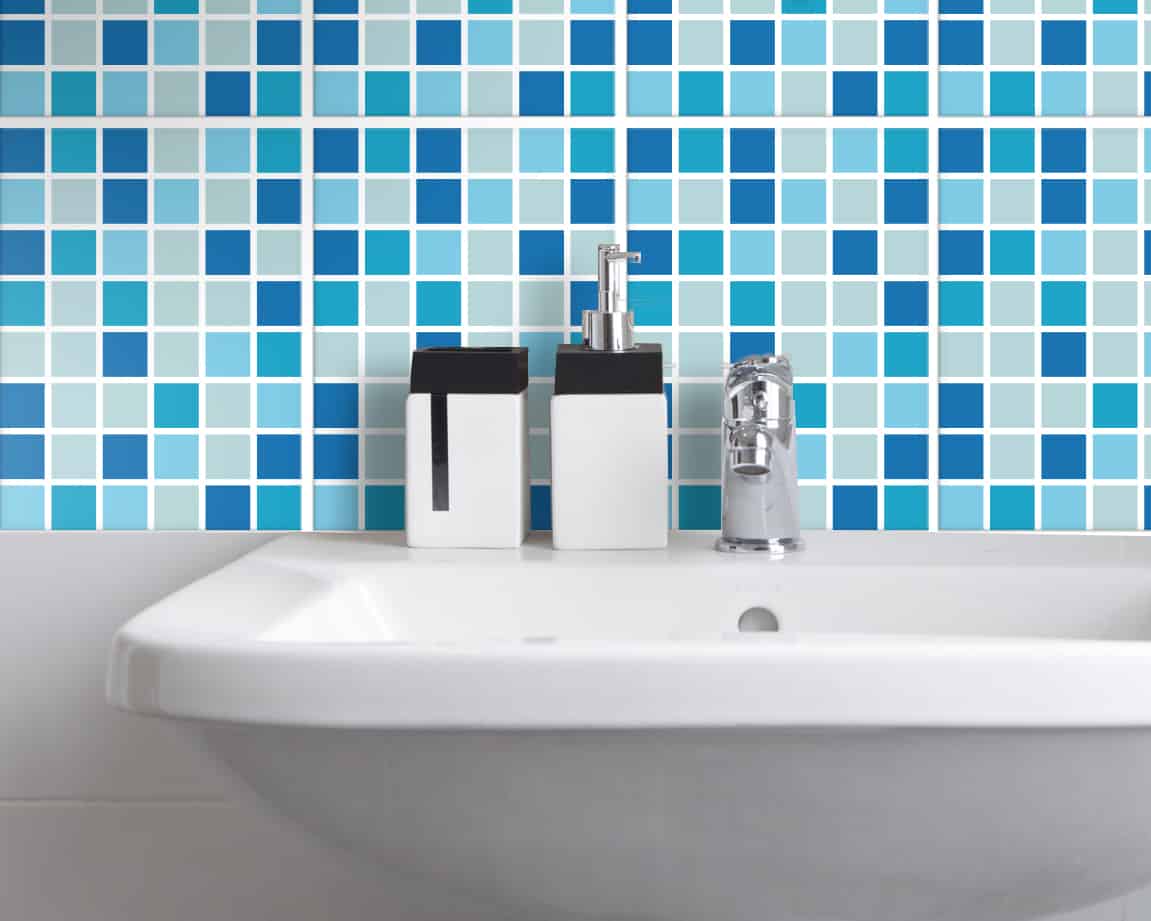 Fliesenaufkleber für Badezimmer und Küche - Mosaik – Bild 2