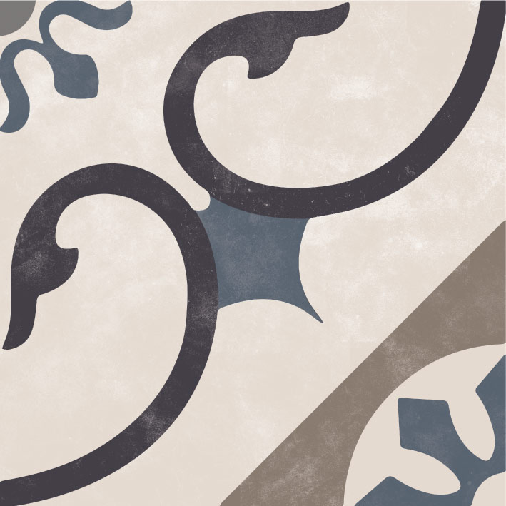 Fliesenaufkleber für Küche und Badezimmer - Ornament Vintage Optik – Bild 3