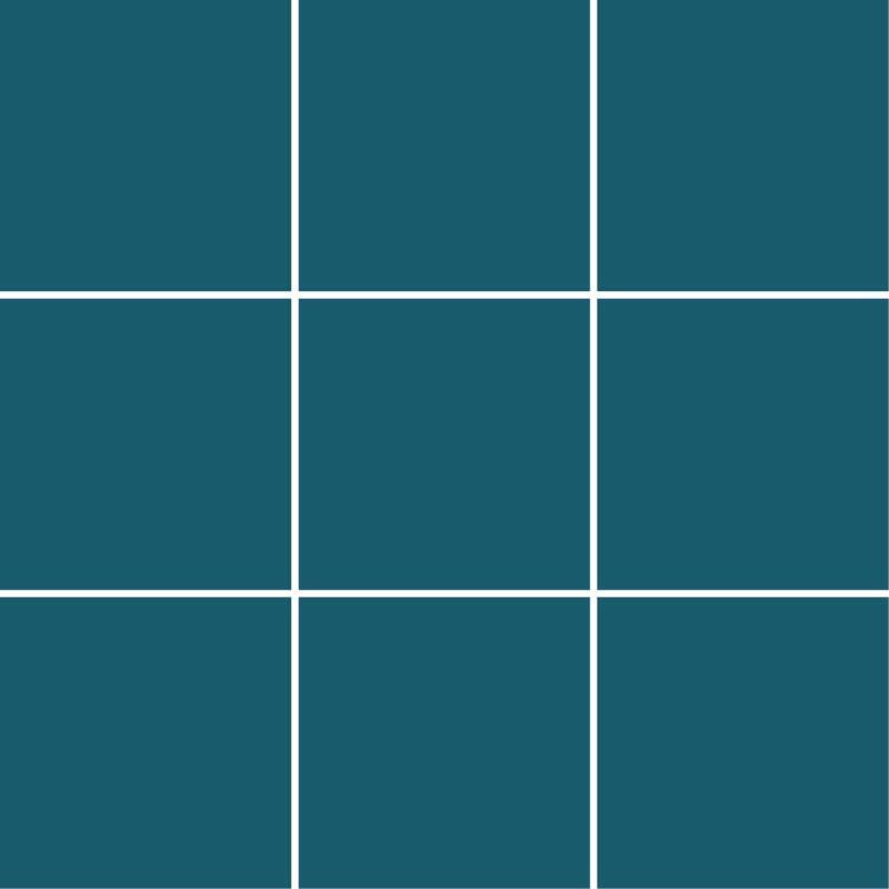 Fliesenaufkleber für Küche und Badezimmer - Petrol