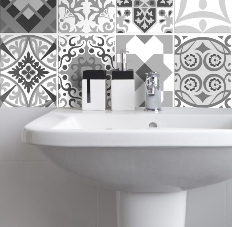 Fliesenaufkleber für Küche und Bad - Portugiesisch Floral – Bild 2