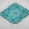 Fliesenaufkleber für Küche und Bad - Mandala Mintgrün Petrol