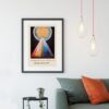 Hilma Af Klint - Altarbild Nr. 1 Abstrakte Kunst 1915 Spirituell Vintage Poster