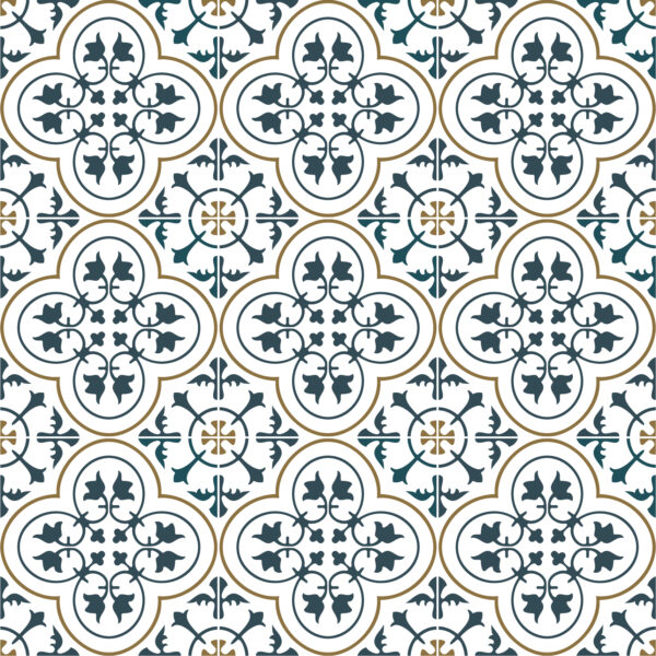 9 Fliesenaufkleber azulejo cafe in der größe 15x15cm