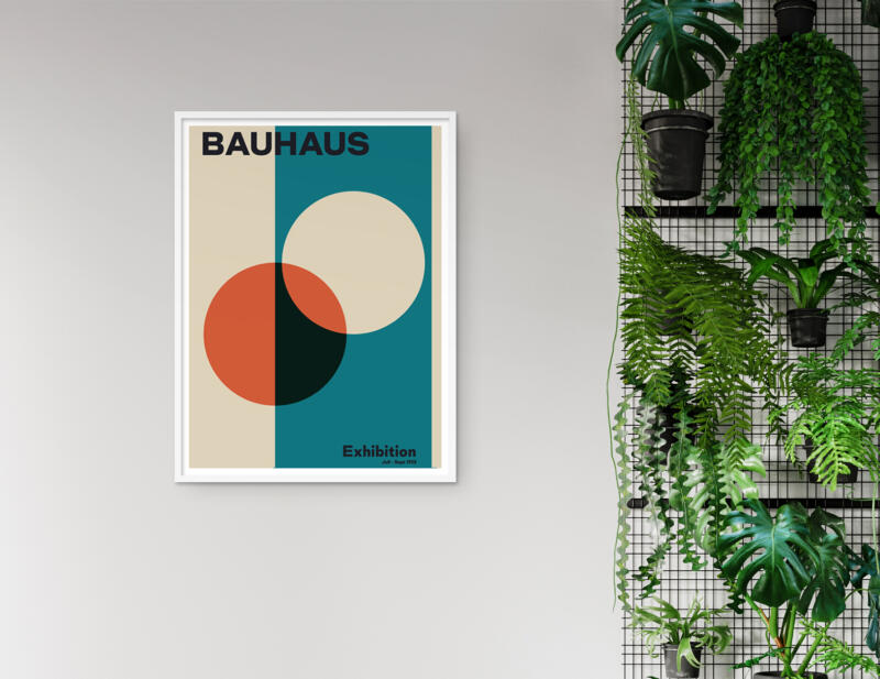 Bauhaus Exhibition Plakat Avantgarde 1923 – Bild 2