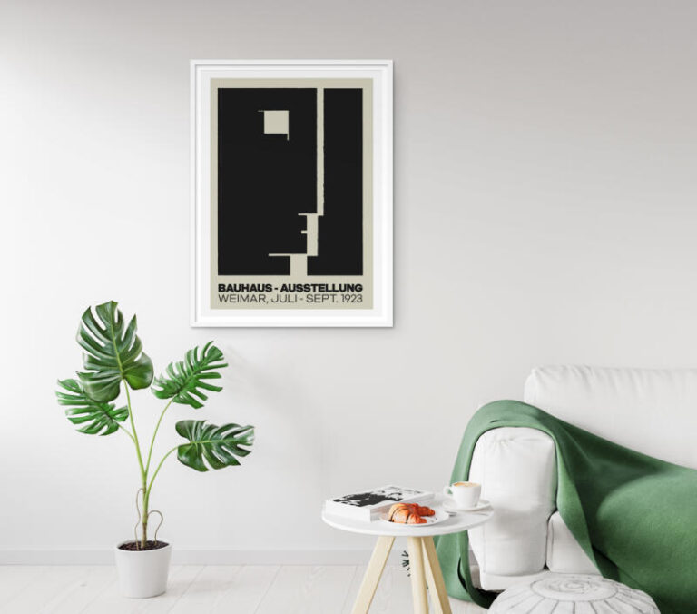 Bauhaus Plakat Ausstellung 1923 – Bild 3
