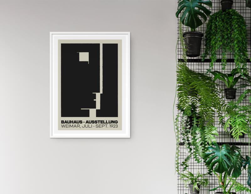 Bauhaus Plakat Ausstellung 1923 – Bild 2