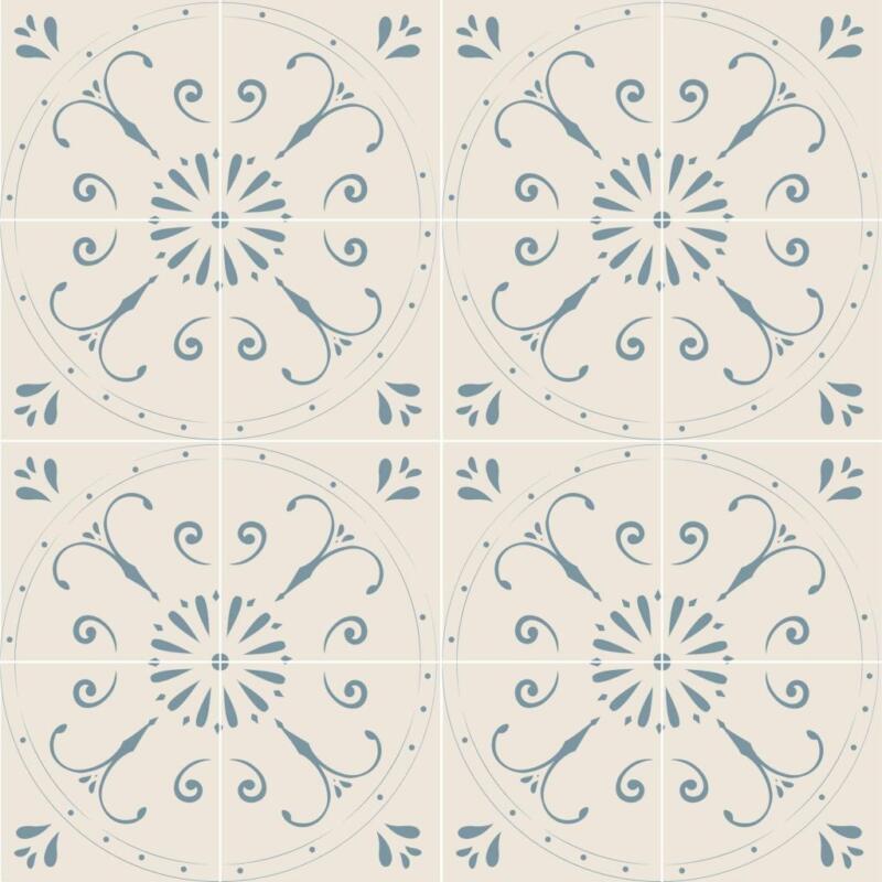 Fliesenaufkleber für Badezimmer und Küche - Portugiesisch Beige