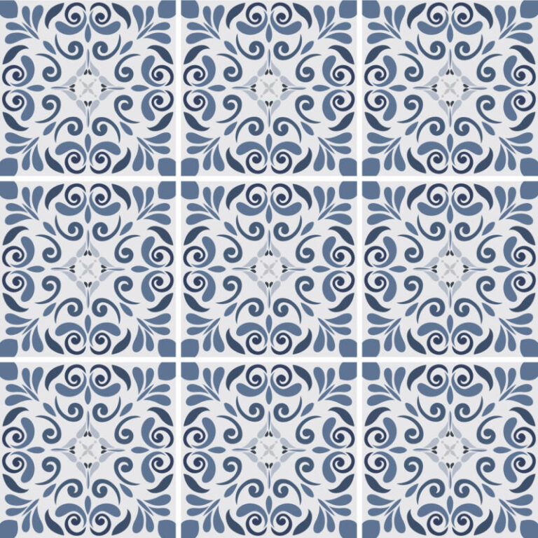 Klebefliesen für Küche und Badezimmer - Filigrane Florale Ornamente – Bild 2