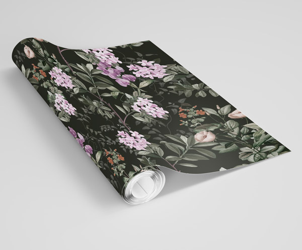 Selbstlklebende Dekorfolie Möbelfolie - Garten Blumen Sträucher – Bild 4