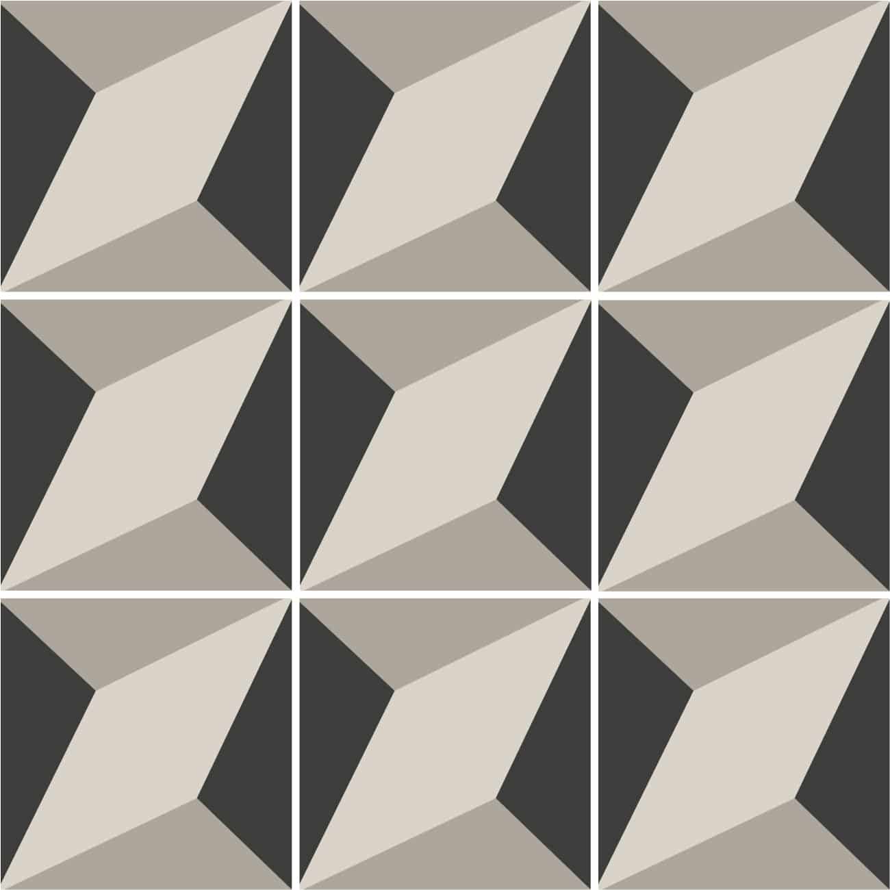 Bodenfliesenaufkleber für Küche und Badezimmer - Harley Street – Bild 2