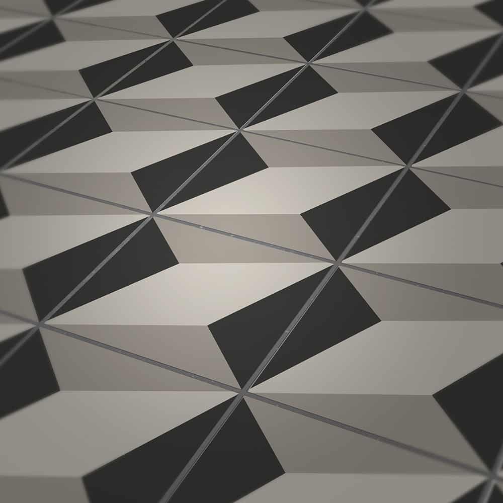 Bodenfliesenaufkleber für Küche und Badezimmer - Harley Street