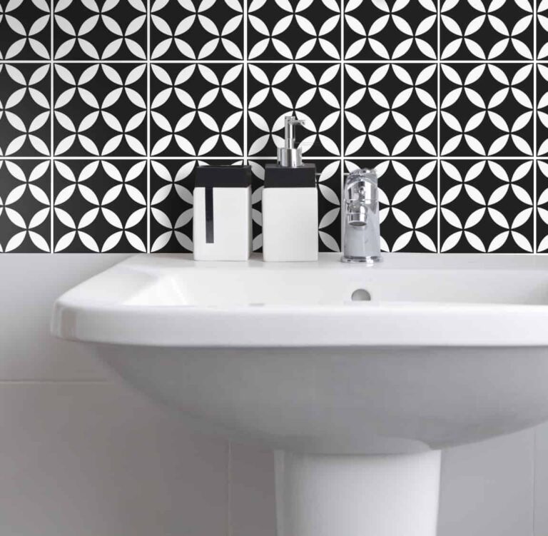 Fliesenaufkleber - Lebensblume – Bild 2