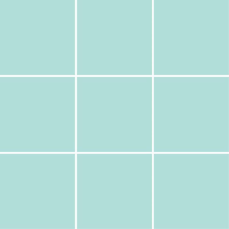 Fliesenaufkleber für Küche und Badezimmer - Mintgrün