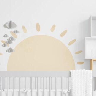 Wandtattoo Sonne Kinderzimmer